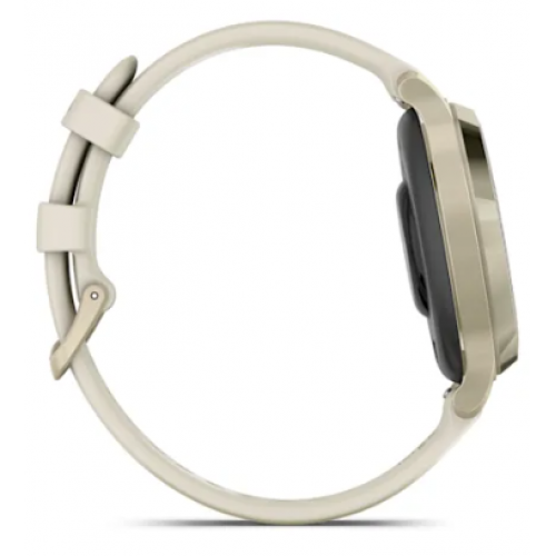 Garmin Lily 2 Active Lunar Gold/Bone silikonski remen
